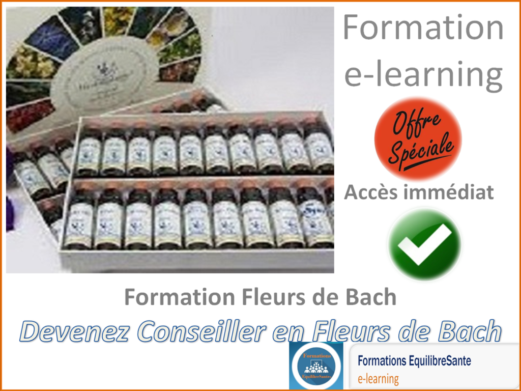 Suivez la formation e-learning en Fleurs de Bach "Devenez Conseiller en Fleurs de Bach"