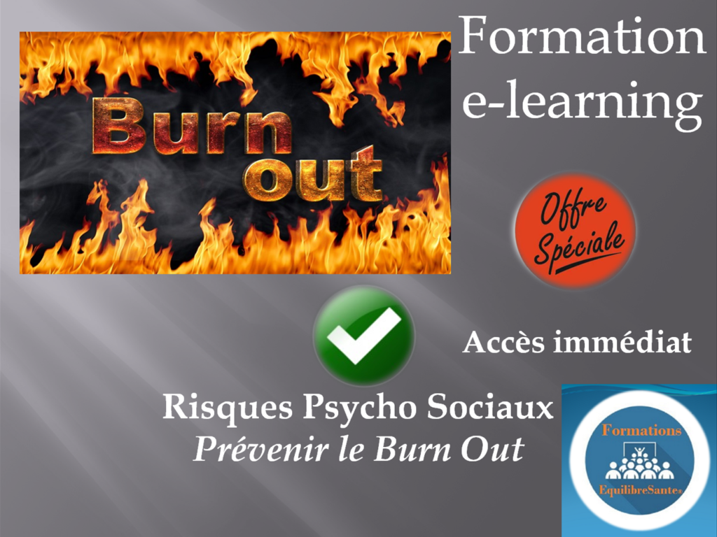 Formation en ligne burn out