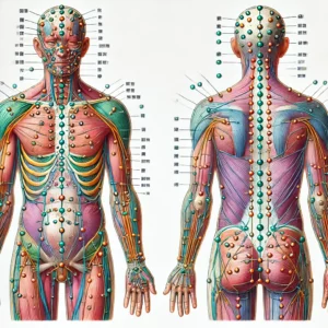 Equilibre des méridiens par la digitopuncture