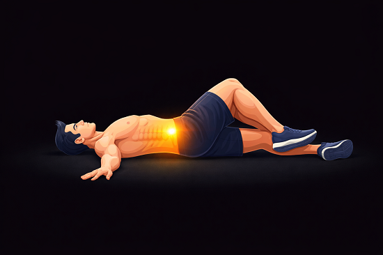 Rotation lombaire au sol